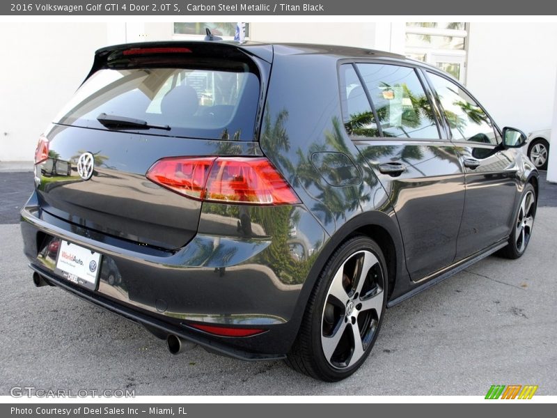 Carbon Steel Metallic / Titan Black 2016 Volkswagen Golf GTI 4 Door 2.0T S