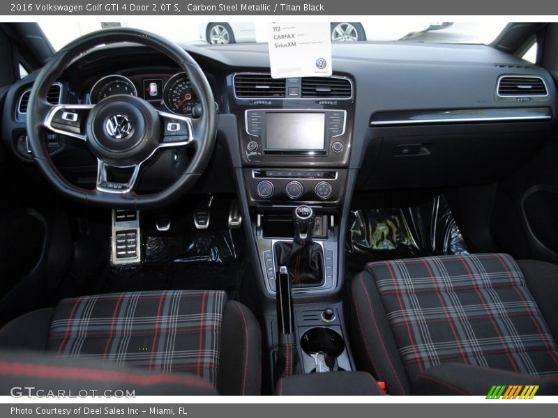 Carbon Steel Metallic / Titan Black 2016 Volkswagen Golf GTI 4 Door 2.0T S