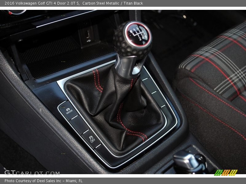 Carbon Steel Metallic / Titan Black 2016 Volkswagen Golf GTI 4 Door 2.0T S