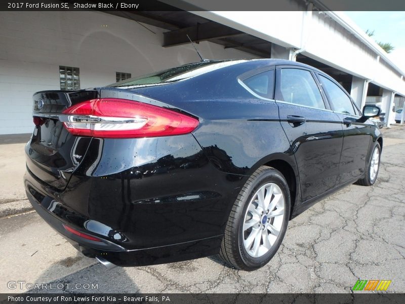 Shadow Black / Ebony 2017 Ford Fusion SE