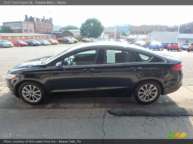 Shadow Black / Ebony 2017 Ford Fusion SE