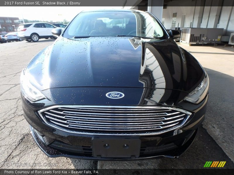 Shadow Black / Ebony 2017 Ford Fusion SE