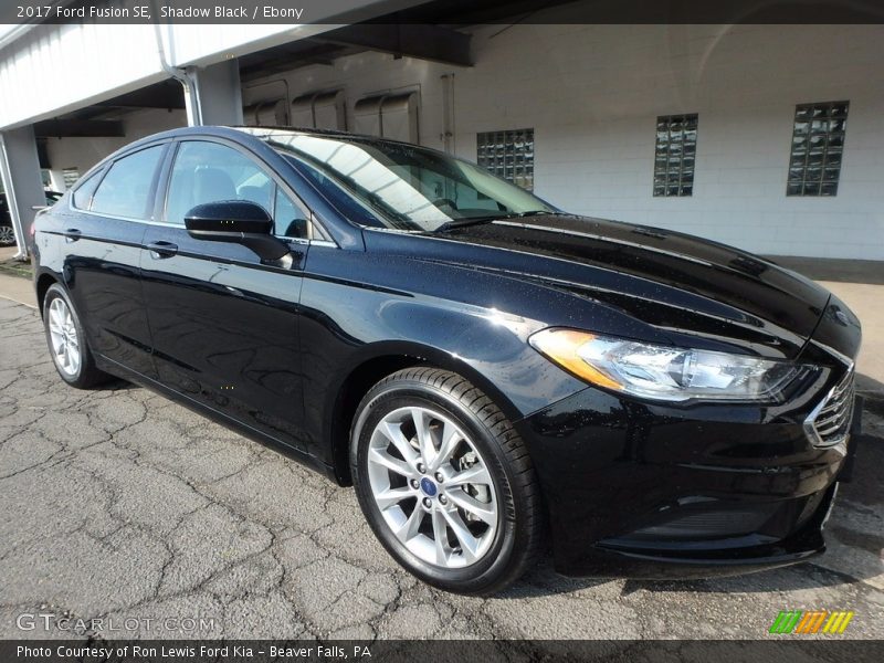 Shadow Black / Ebony 2017 Ford Fusion SE