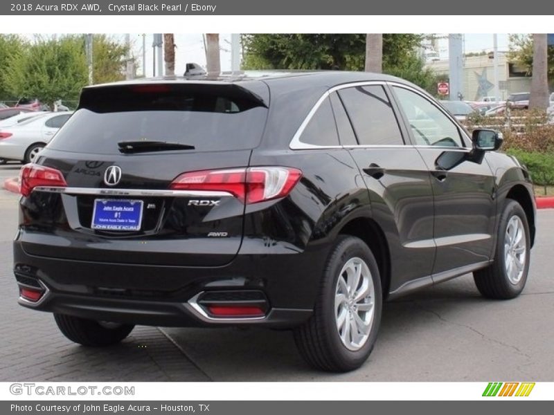 Crystal Black Pearl / Ebony 2018 Acura RDX AWD