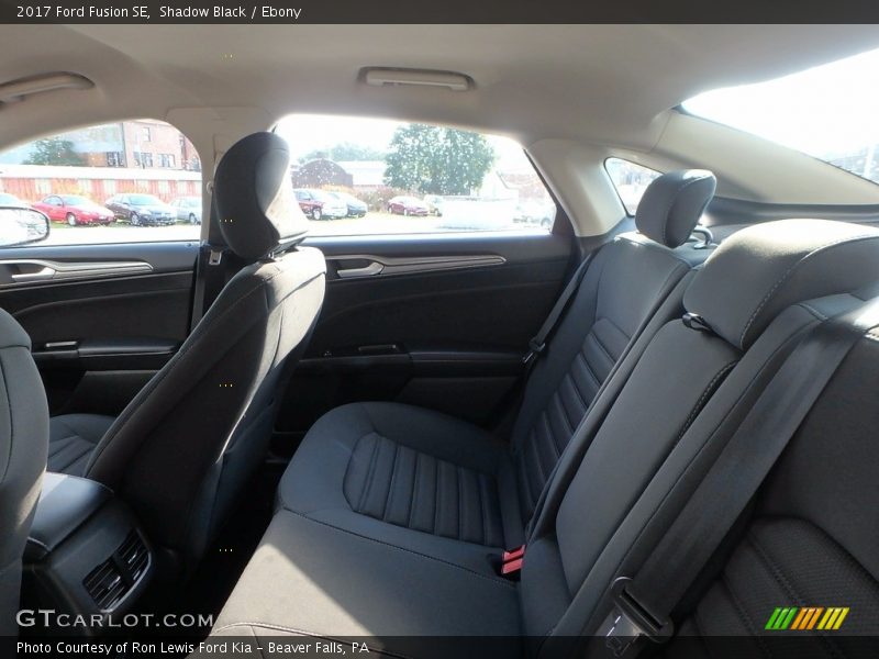 Shadow Black / Ebony 2017 Ford Fusion SE