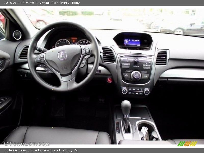 Crystal Black Pearl / Ebony 2018 Acura RDX AWD