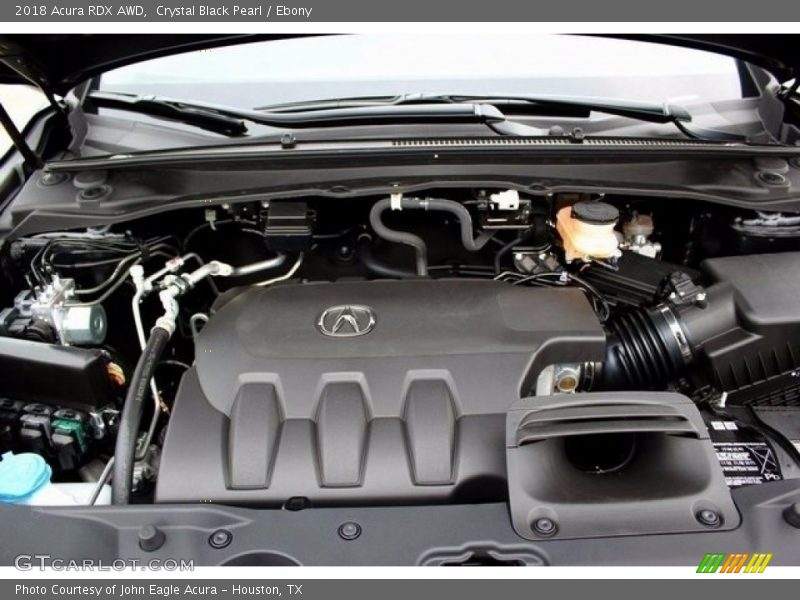 Crystal Black Pearl / Ebony 2018 Acura RDX AWD
