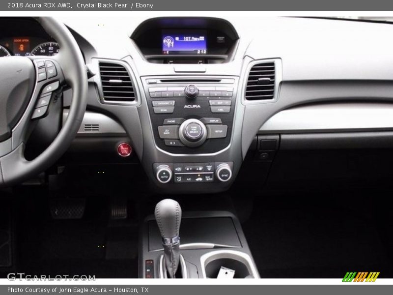 Crystal Black Pearl / Ebony 2018 Acura RDX AWD