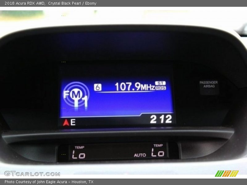 Crystal Black Pearl / Ebony 2018 Acura RDX AWD