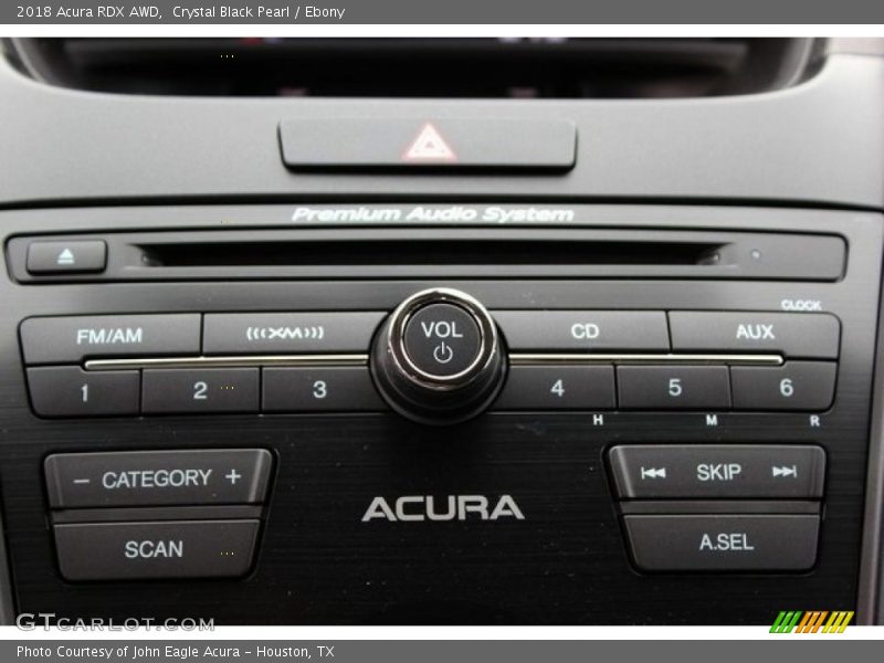 Crystal Black Pearl / Ebony 2018 Acura RDX AWD