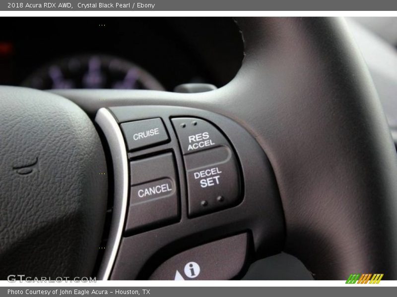 Crystal Black Pearl / Ebony 2018 Acura RDX AWD