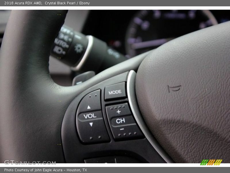 Crystal Black Pearl / Ebony 2018 Acura RDX AWD