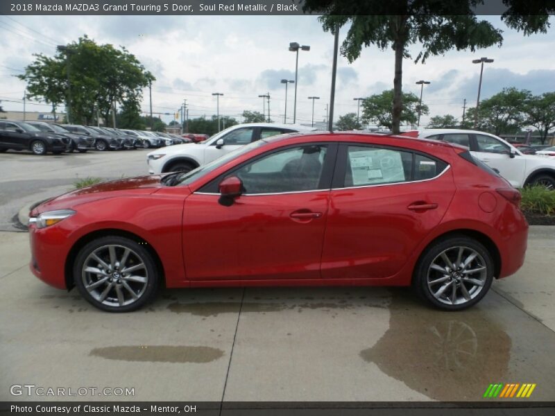  2018 MAZDA3 Grand Touring 5 Door Soul Red Metallic