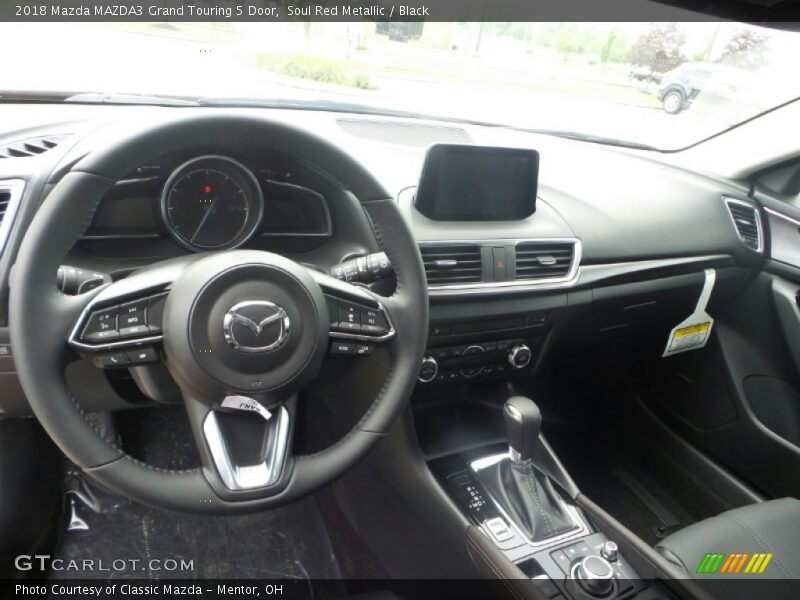 Dashboard of 2018 MAZDA3 Grand Touring 5 Door