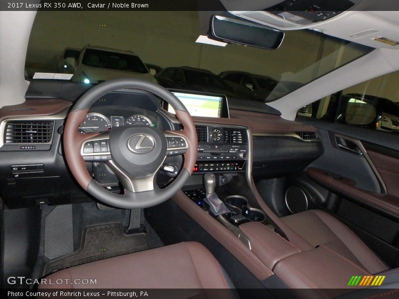 Caviar / Noble Brown 2017 Lexus RX 350 AWD