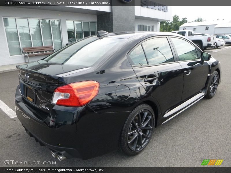 Crystal Black Silica / Carbon Black 2018 Subaru WRX Premium