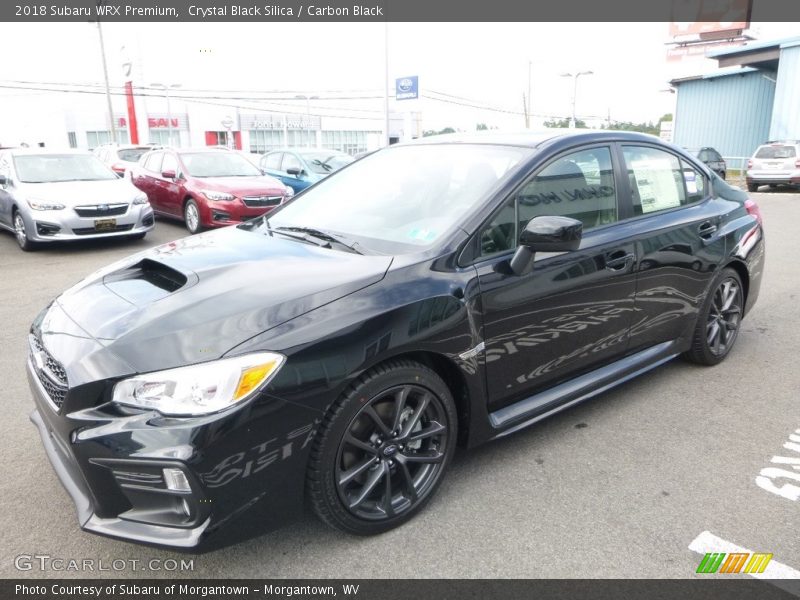 Crystal Black Silica / Carbon Black 2018 Subaru WRX Premium
