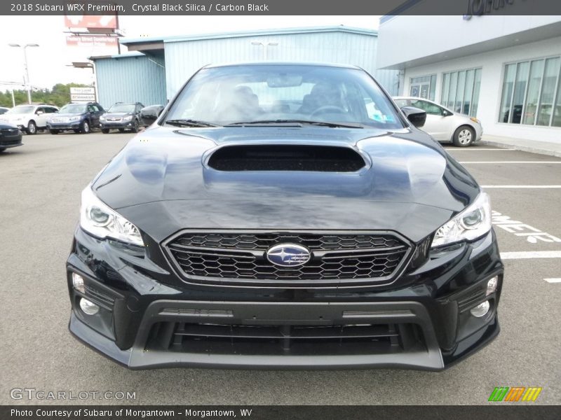 Crystal Black Silica / Carbon Black 2018 Subaru WRX Premium