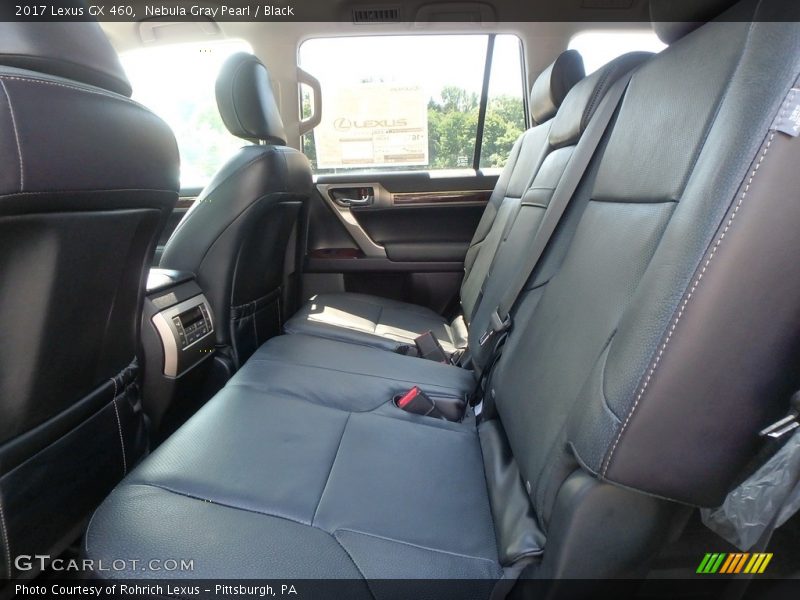 Nebula Gray Pearl / Black 2017 Lexus GX 460