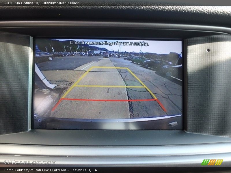 Titanium Silver / Black 2018 Kia Optima LX