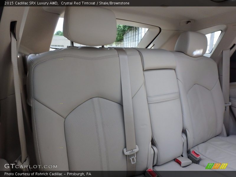 Crystal Red Tintcoat / Shale/Brownstone 2015 Cadillac SRX Luxury AWD