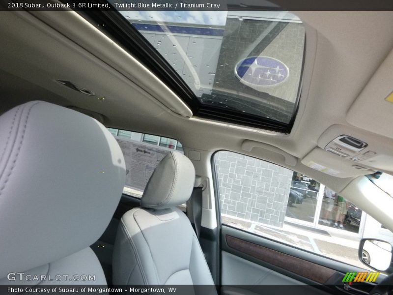 Twilight Blue Metallic / Titanium Gray 2018 Subaru Outback 3.6R Limited