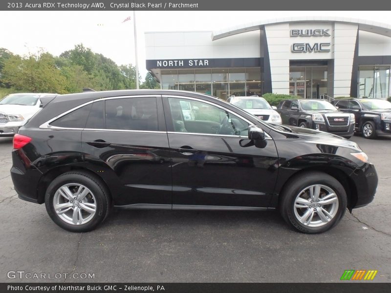 Crystal Black Pearl / Parchment 2013 Acura RDX Technology AWD