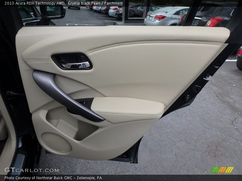 Crystal Black Pearl / Parchment 2013 Acura RDX Technology AWD