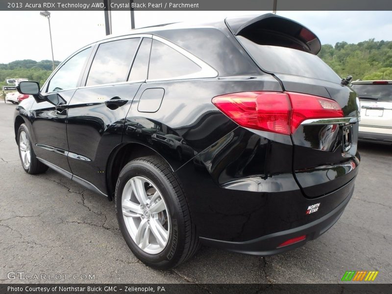 Crystal Black Pearl / Parchment 2013 Acura RDX Technology AWD