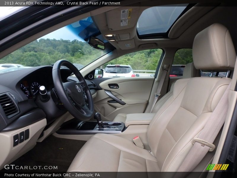 Crystal Black Pearl / Parchment 2013 Acura RDX Technology AWD
