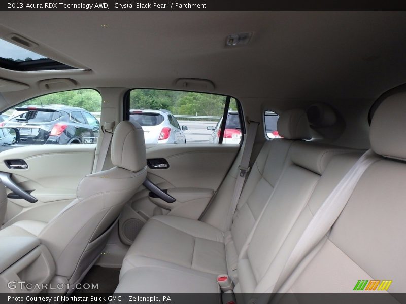 Crystal Black Pearl / Parchment 2013 Acura RDX Technology AWD