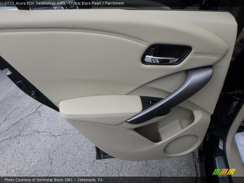 Crystal Black Pearl / Parchment 2013 Acura RDX Technology AWD