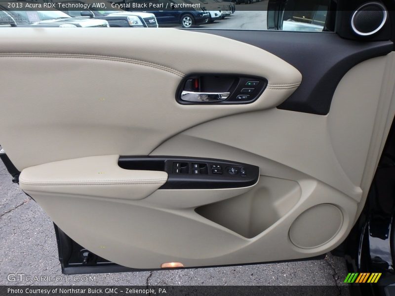 Crystal Black Pearl / Parchment 2013 Acura RDX Technology AWD