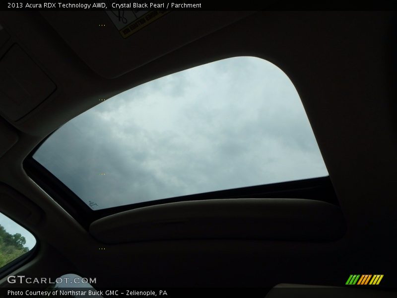 Crystal Black Pearl / Parchment 2013 Acura RDX Technology AWD