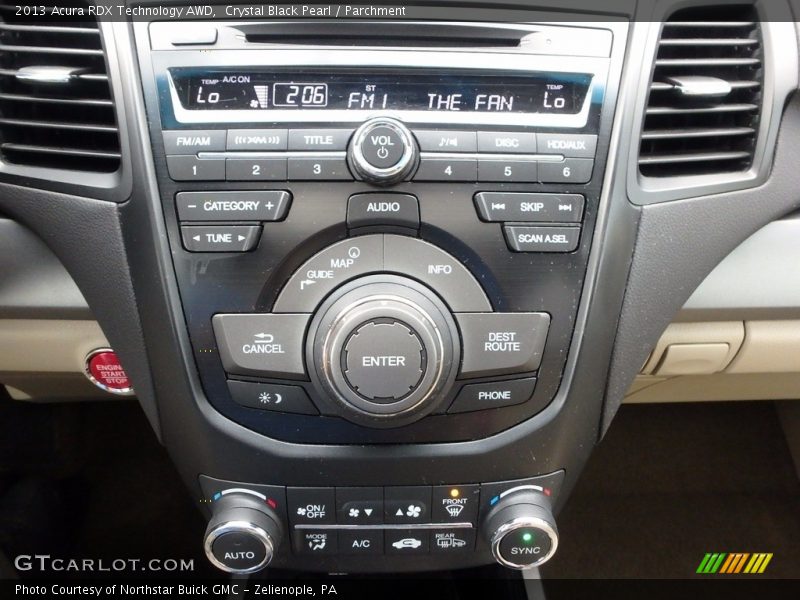 Crystal Black Pearl / Parchment 2013 Acura RDX Technology AWD