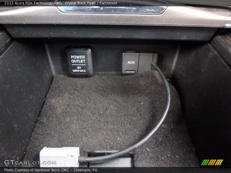 Crystal Black Pearl / Parchment 2013 Acura RDX Technology AWD