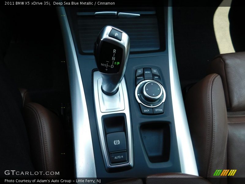 Deep Sea Blue Metallic / Cinnamon 2011 BMW X5 xDrive 35i