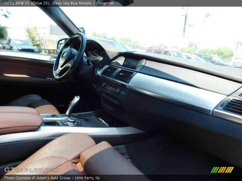 Deep Sea Blue Metallic / Cinnamon 2011 BMW X5 xDrive 35i