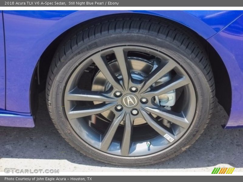 Still Night Blue Pearl / Ebony 2018 Acura TLX V6 A-Spec Sedan