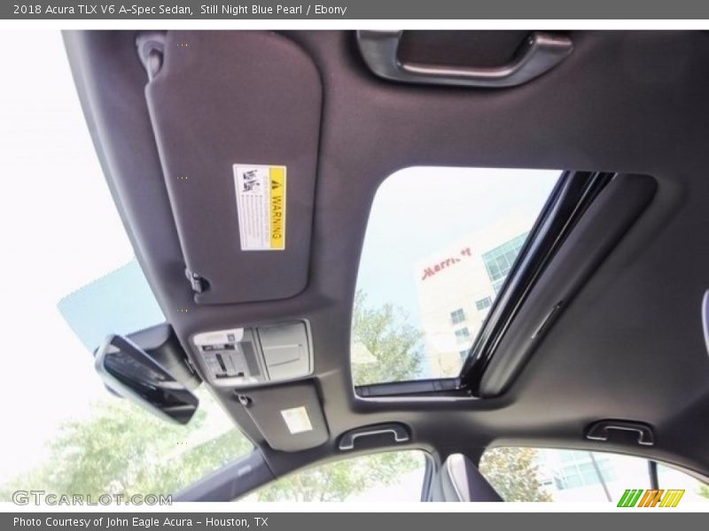 Still Night Blue Pearl / Ebony 2018 Acura TLX V6 A-Spec Sedan