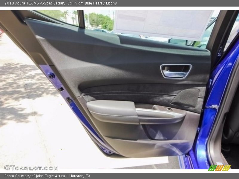 Still Night Blue Pearl / Ebony 2018 Acura TLX V6 A-Spec Sedan