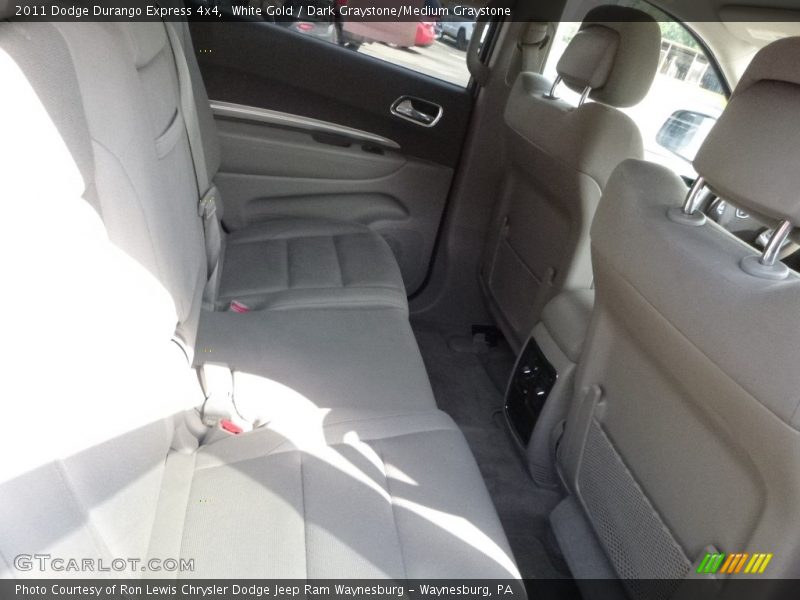 White Gold / Dark Graystone/Medium Graystone 2011 Dodge Durango Express 4x4