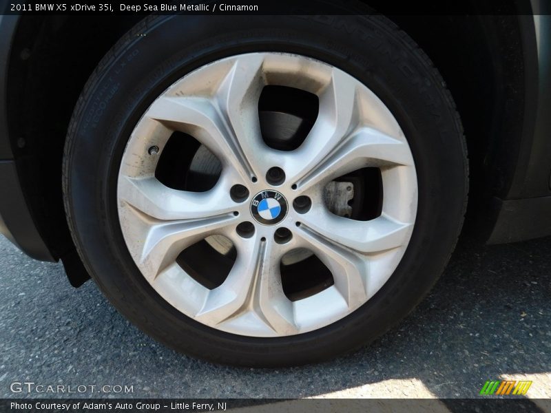 Deep Sea Blue Metallic / Cinnamon 2011 BMW X5 xDrive 35i
