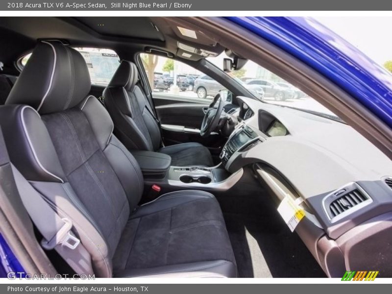Front Seat of 2018 TLX V6 A-Spec Sedan