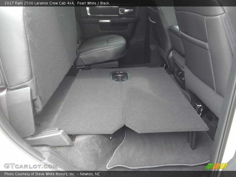 Pearl White / Black 2017 Ram 2500 Laramie Crew Cab 4x4