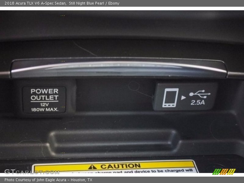 Still Night Blue Pearl / Ebony 2018 Acura TLX V6 A-Spec Sedan