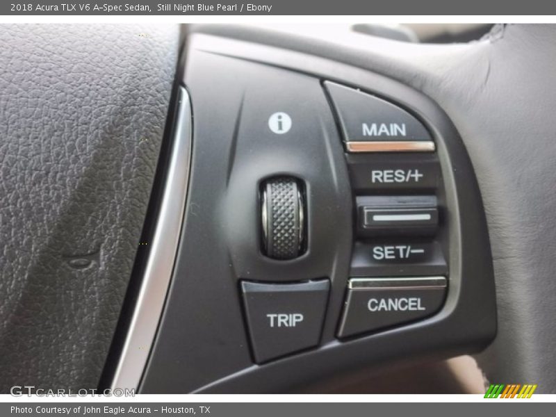Controls of 2018 TLX V6 A-Spec Sedan