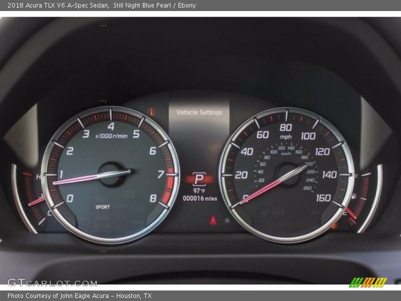  2018 TLX V6 A-Spec Sedan V6 A-Spec Sedan Gauges