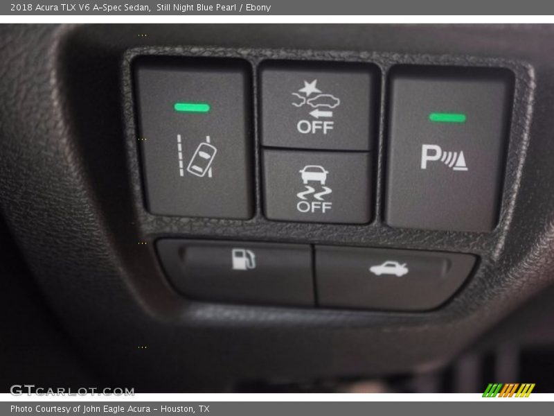 Controls of 2018 TLX V6 A-Spec Sedan