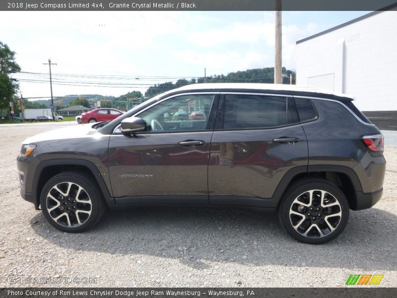 Granite Crystal Metallic / Black 2018 Jeep Compass Limited 4x4